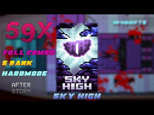 Hotline Miami 2: After Storm, Sky High Full Combo (59x), Hardmode, S Rank