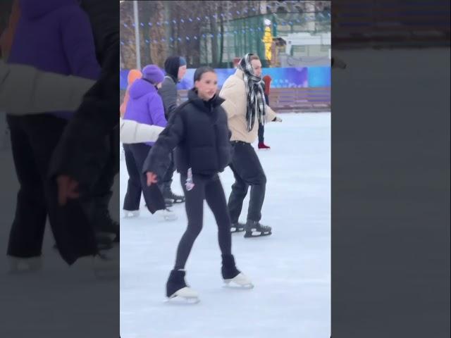 Алина Загитова проводит мастер-класс #2024 #фигурноекатание #dance #figureskating #алиназагитова