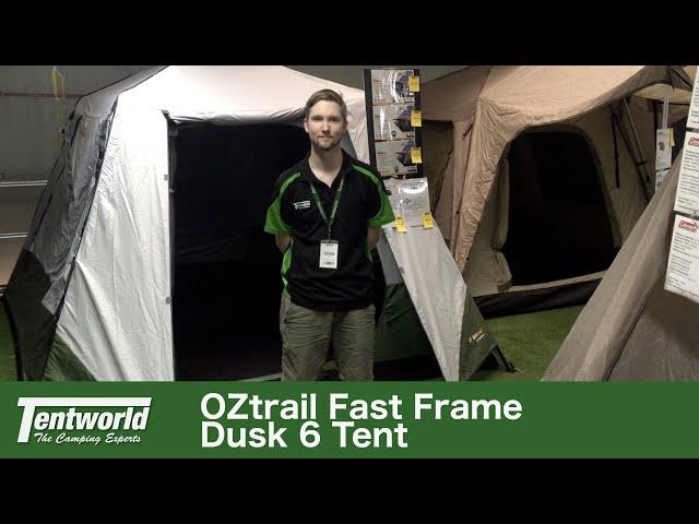 OZtrail Fast Frame Dusk 6 Tent Quick Pitch Tentworld Exclusive Walkthrough & Features