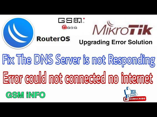 [SOLVED] Can't update - could not resolve DNS name error  Error could not connect no internet host