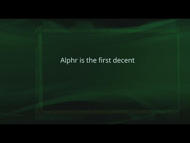 Introducing ALPHR