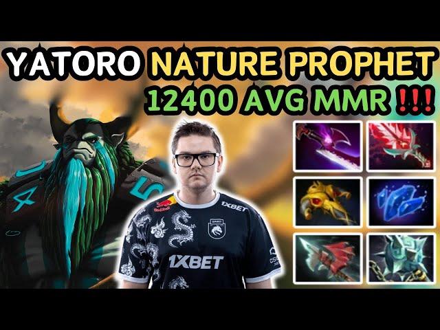  7.37b Yatoro NATURE PROPHET Carry Highlights  942 XPM & 1083 XPM Raddan  - Dota 2