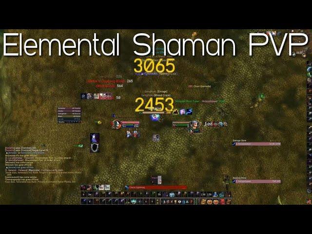 Elemental Shaman World PVP Classic P5 - holypalaswe clips