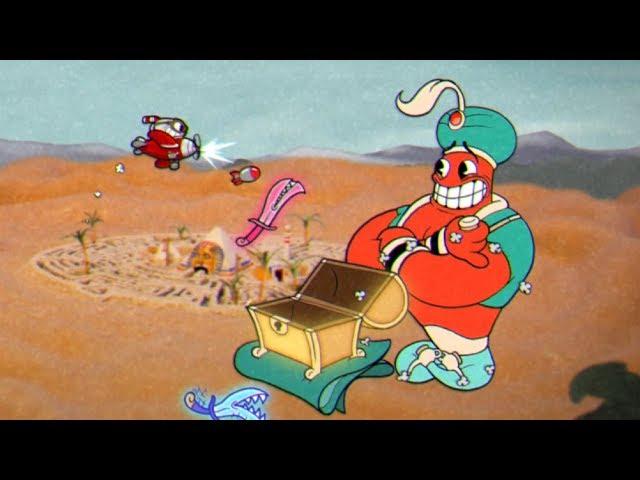 Cuphead: Djimmi the Great Boss Fight #7