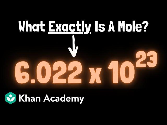 Calculations using Avogadro's number (part 1) | Chemistry | Khan Academy