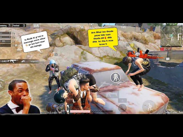 Trolling random teammates in bgmi Pubg funny comedy  Bgmi funny moments // team troll