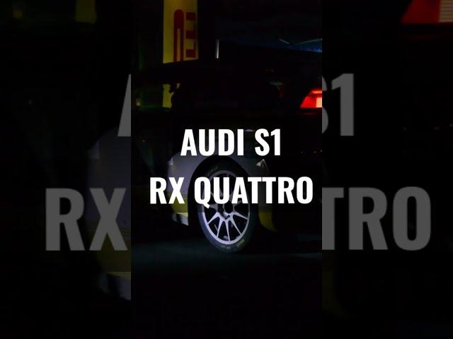 AUDI S1 RX QUATTRO BRUTAL LAUNCH