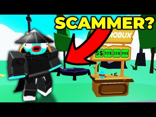 @SenseiFish IS A SCAMMER? (Pls Donate Scambaiting #2)