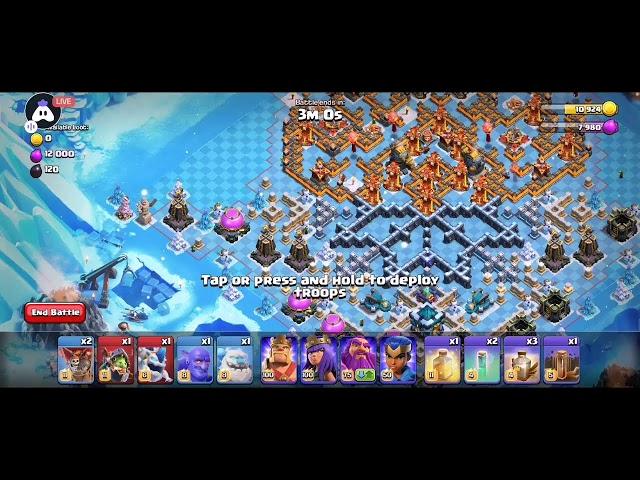 Rs Leader Is Live Streaming On Clash Of Clan