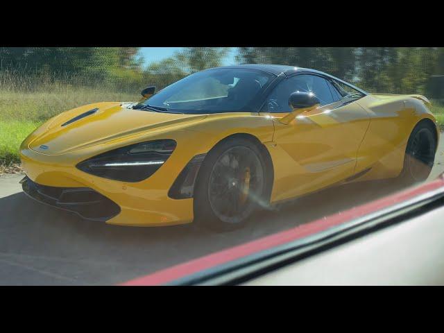 740 HP Ferrari F12Berlinetta vs 720 HP McLaren 720S Spider GTBOARD.com September Event 2021 [4k]