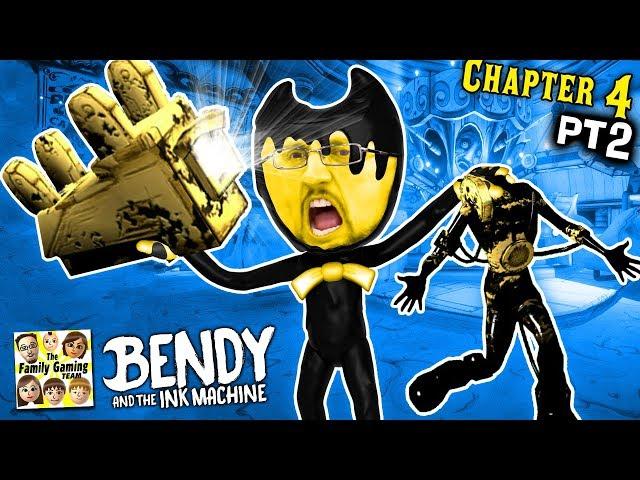 OUCH! BENDY & THE INK MACHINE CARNIVAL NIGTHMARE!  MOST INTENSE EPISODE! (FGTEEV Chapter 4 #2)