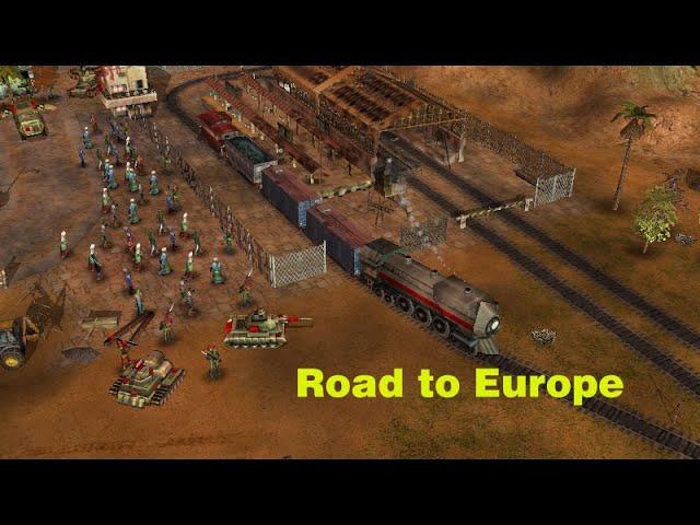 General Zero Hour Custom Mission - Road to Europe