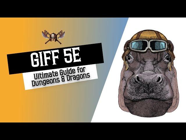 Giff 5e - Ultimate Guide for Dungeons and Dragons