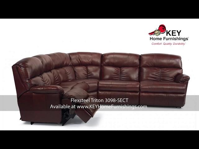 Flexsteel Leather Sectional and Reclining * Flexsteel 2017 * KEY Home Furnishings PDX