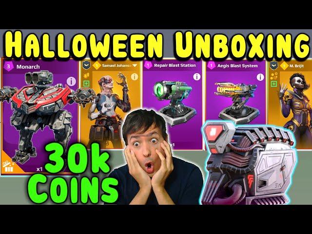 New LUCHADOR UNBOXING! 30K Coins Special Delivery War Robots WR