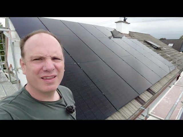 Vorstellung meiner neuen 8,4 kWp SÜD PV mit Rahmenlosen "Full Screen" Modulen ohne Schmutzkante