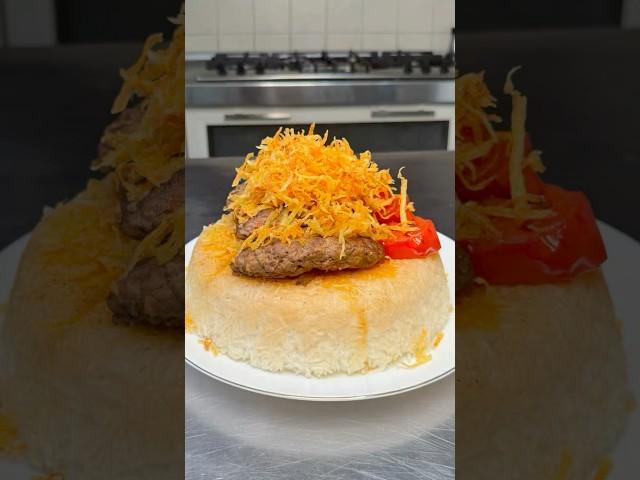 Lets make tahdig with kabab tabei #persian #persiancuisine #tahdig #kabab#kebab #yummy #delicious