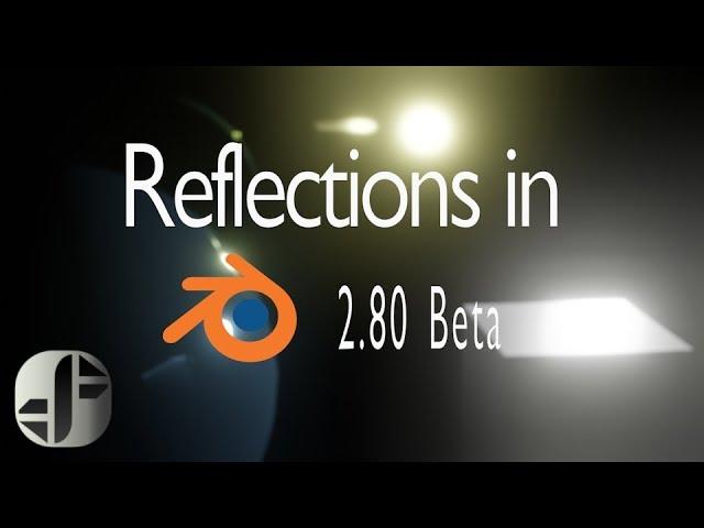 Blender 2.8 Tutorial | Eevee | Screen Space reflections and Plane light probes