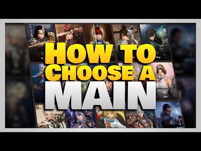 ⭐️Guide to Picking a Main Class on Black Desert Online⭐️