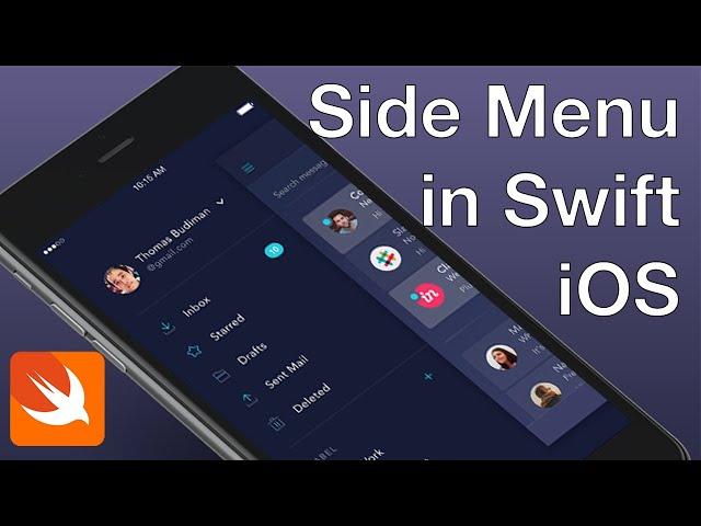 Create Side Menu in App (Swift 5, Xcode 14) - 2023 Beginners