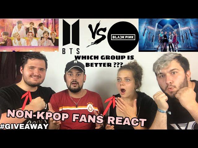 Germans watching the first time BTS „Boy with Luv“ vs BLACKPINK „Kill this love“ KPOP MV REACTION