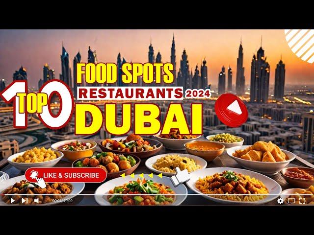 The Best Rated Restaurants in Dubai You Need to Try ( NEW 2024)