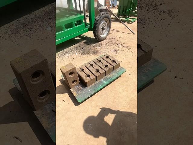 Diesel interlocking building lego brick block machine, hollow interlocking concrete blocks