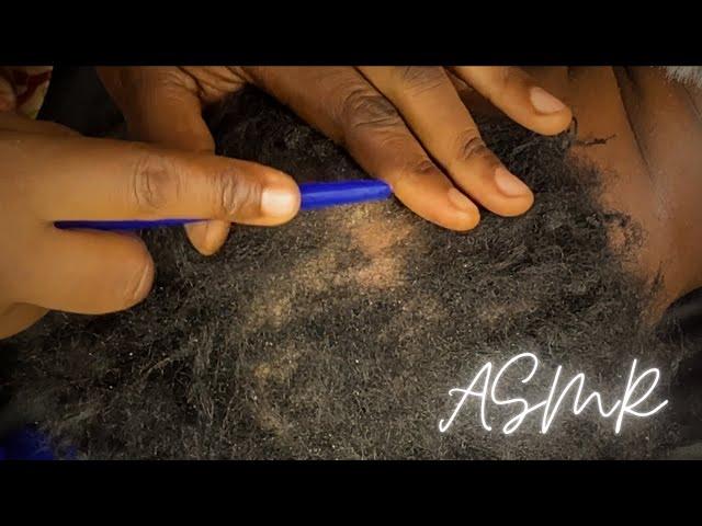 SATISFYING DRY SCALP DANDRUFF ASMR COMB OFF