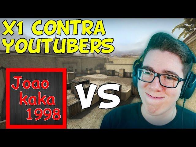 JOAOKAKA1998 VS. JABUTI - X1 CONTRA YOUTUBERS