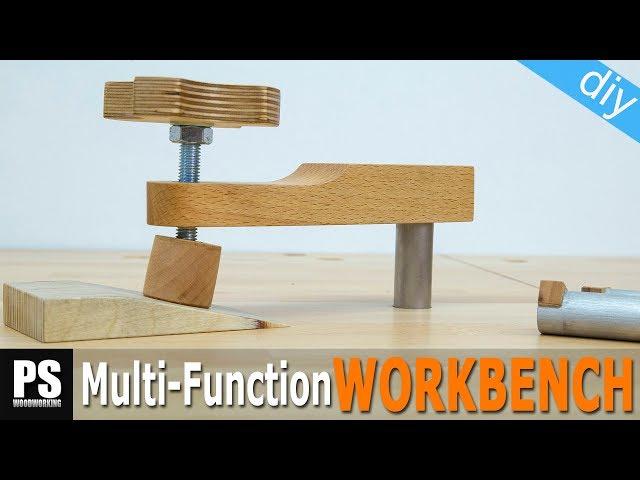 Holdfast Clamps & Bench Dogs/ Workbench Build Part 3