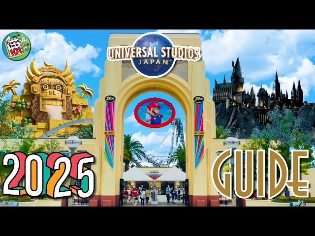 Universal Studios Japan RIDES & ATTRACTIONS - 2025 - USJ, Osaka, JAPAN