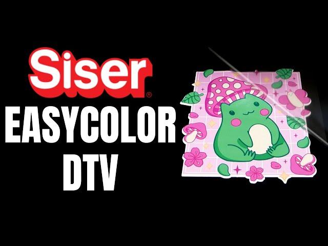 How to use Siser EasyColor DTV for Inkjet Printers