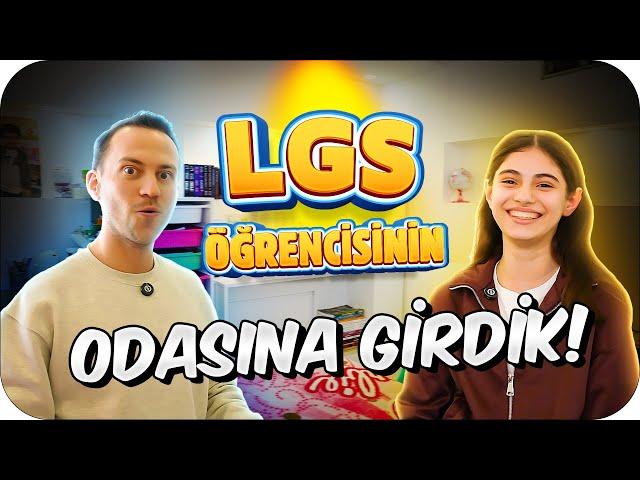 LGS Öğrencisinin Odasına Girdik | “Hedefim 450 Puan Üstü ”