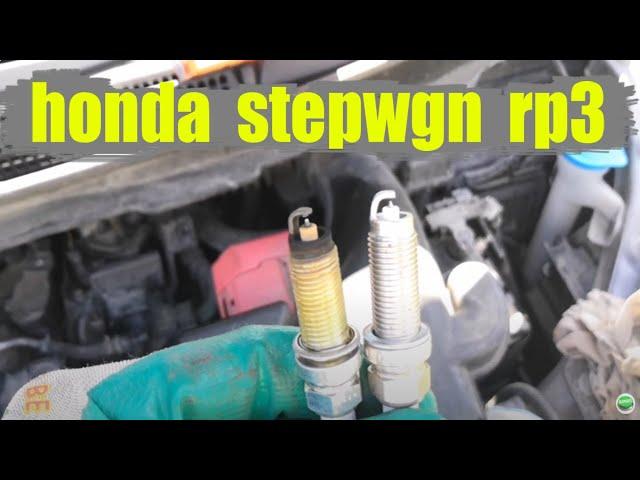 Honda stepwgn rp3 / замена свечей зажигания / Снятие воздушного фильтра / снятие катушек зажигания