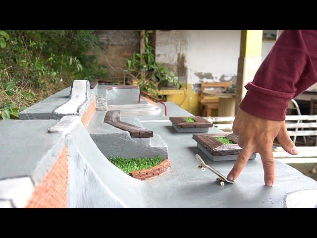 DIY NEW FINGERBOARD PARK 2021 [PART 2]