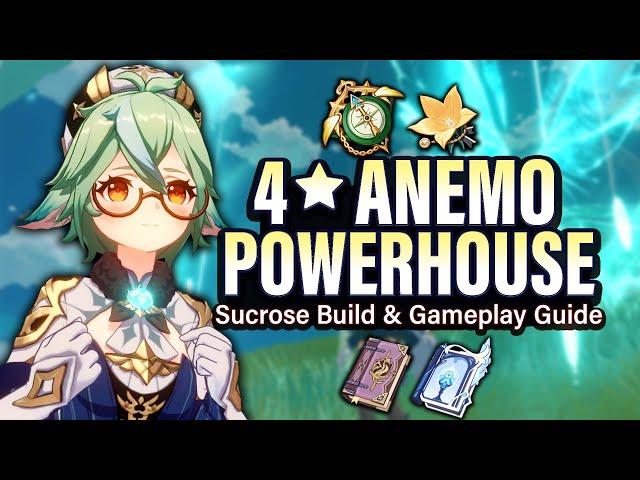 Updated SUCROSE GUIDE: Best Support Build, Gameplay Tips, Team Comps, Showcase | Genshin Impact 2.6