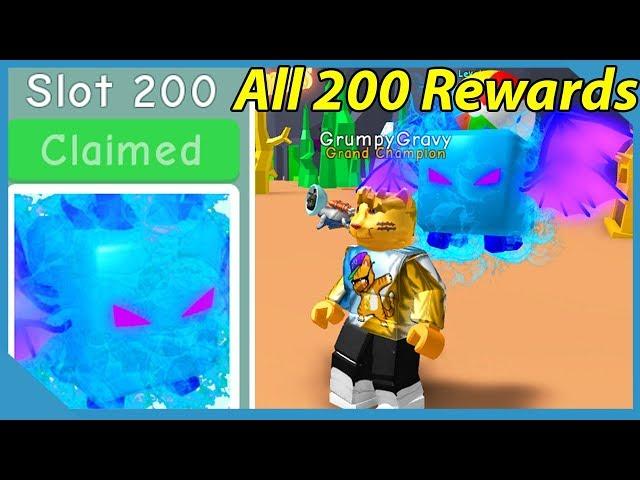 Unlocked All 200 Atlantis Rewards! Atlantis Overlord! New Best Pet! - Roblox Bubble Gum Simulator