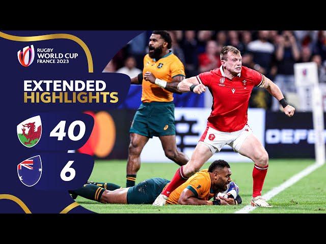 Wales dominate Wallabies | Wales v Australia | Rugby World Cup 2023 | Extended Highlights