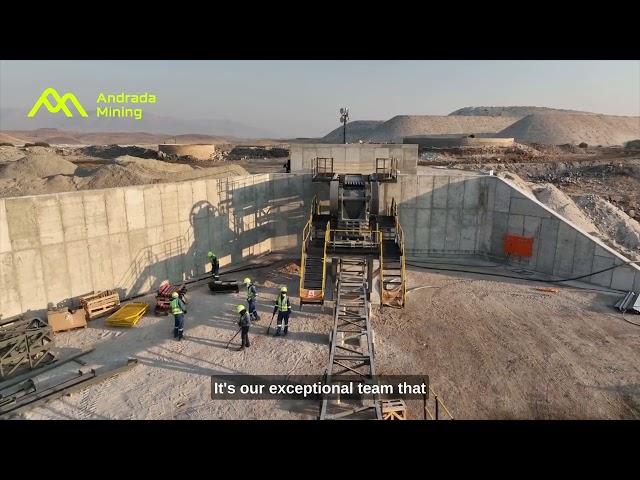 Andrada Mining: Transforming into a Battery Metal Mine | Construction Progress Update