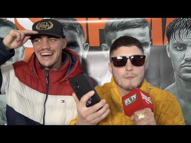 'I'M A FIGHTER NOT AN MC' - RAP BATTLE / JOE LAWS SHOWS OFF HIS MC'ING SKILLS WITH MARK DICKINSON