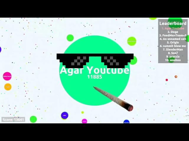 Agar io Lucky and Funny Moments   Агарио и смешные моменты