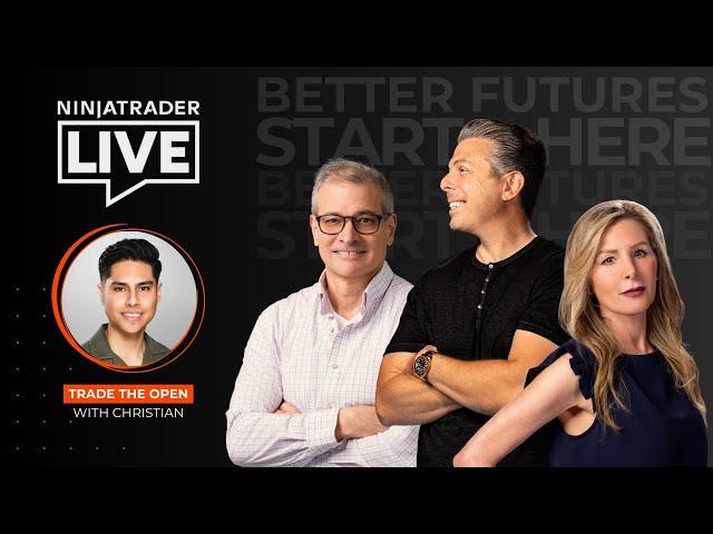 NinjaTrader Live | Futures Trading + Market Analysis with Peter Atwater + Chris Carreon (5/22/25)