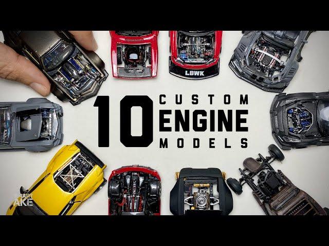 10 Custom Engines by 164 Art Ake รวมมิตร 10 เครื่องยนต์สายโ