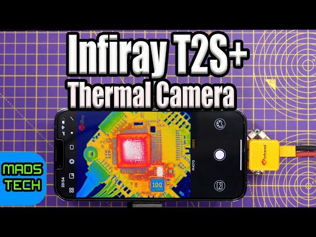 Infiray T2S+ Thermal Camera For Apple Or Android - A Must Have For Todays Repair Tech