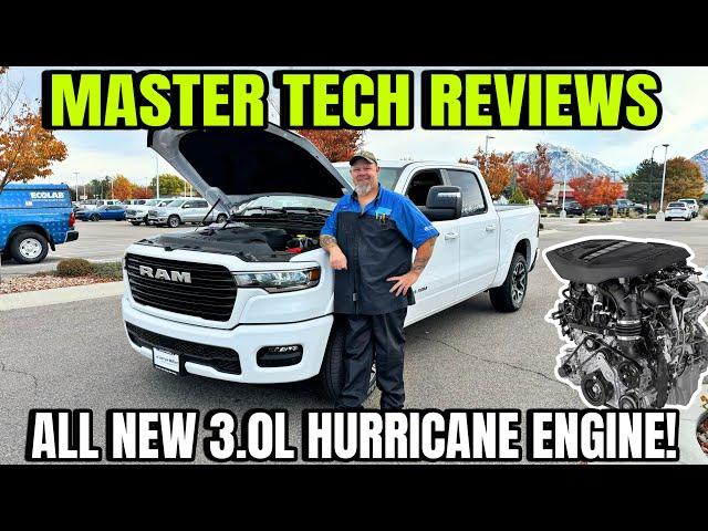 RAM Master Tech Gives His Honest Opinion On The New Hurricane Engine! Better Than The HEMI?