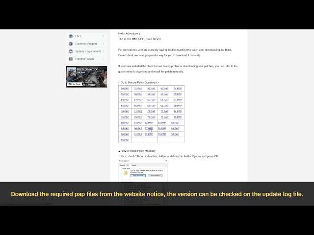 Manual Patch Download Guide