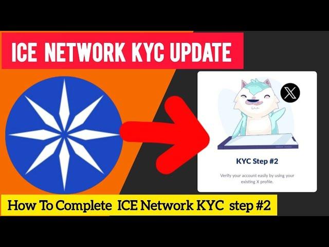 ICE NETWORK KYC STEP #2  VERIFICATION PROCESS. FULL PROCESS