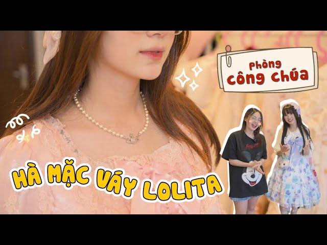 Đặng Thu Hà mặc VÁY LOLITA trong căn phòng “tiền tỷ” của Pun