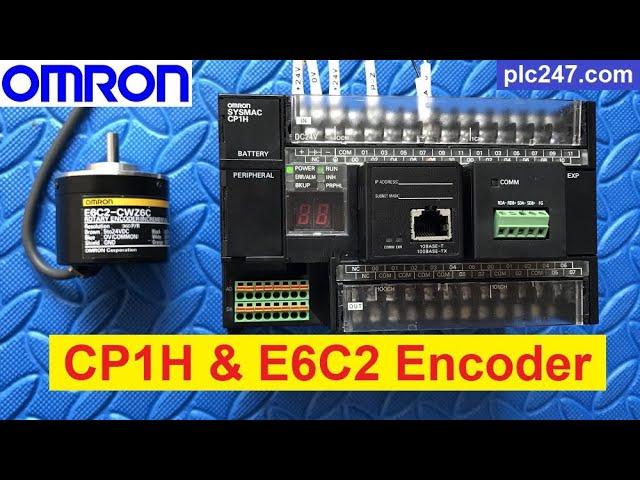 CP1H & Omron Encoder "High Speed Counter" Tutorial