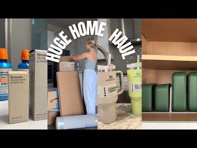 GIANT HOME HAUL: kitchen essentials, home decor, restocks + organization